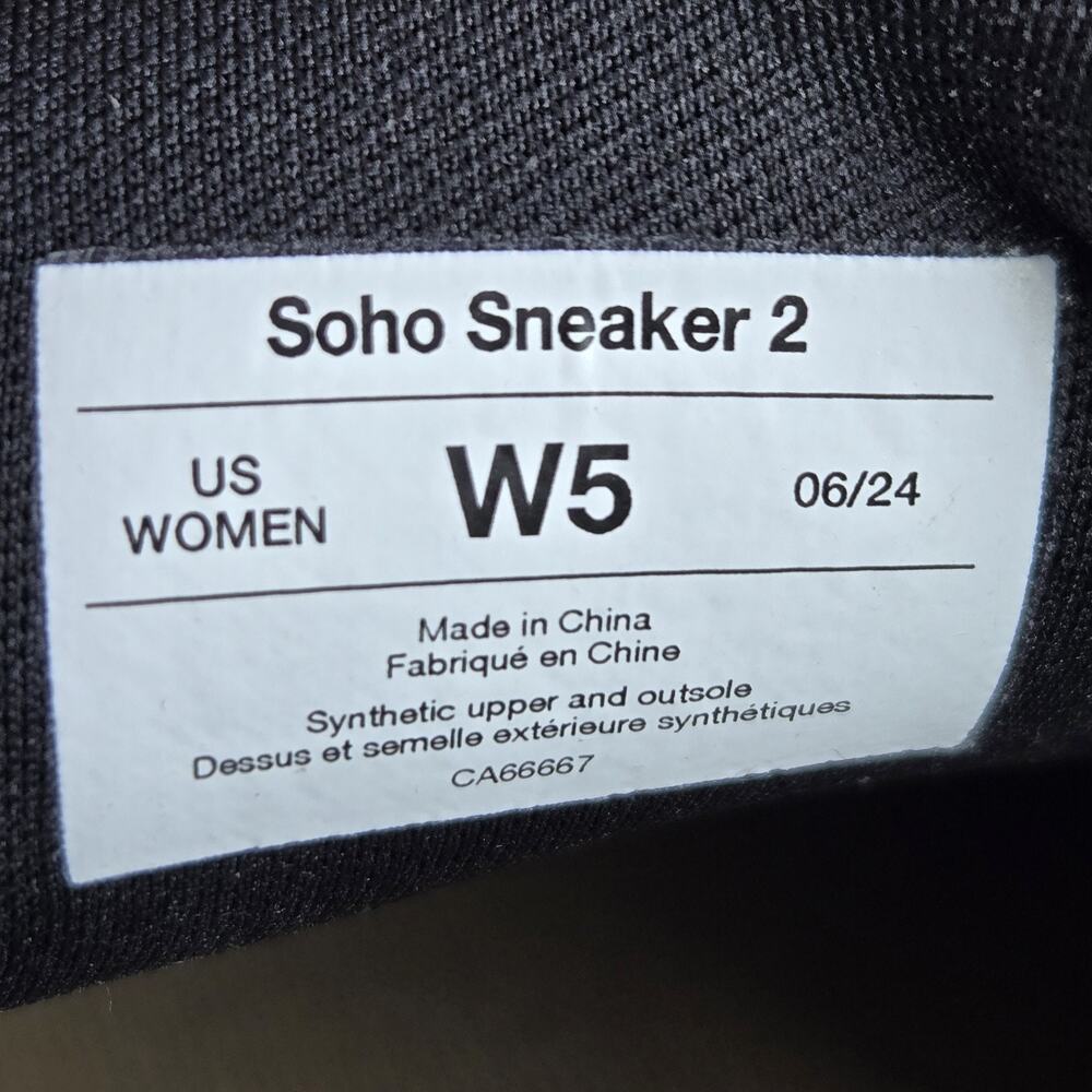 Vessi Soho Sneaker 2 Womens Size 5 Waterproof Shoes Casual White Teak - Picture 10 of 12